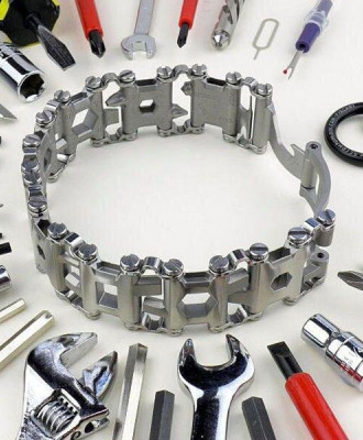 Браслет-мультитул Leatherman Tread Stainless Steel