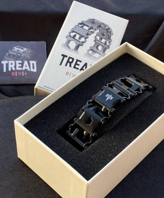 Іменний Браслет-мультитул Leatherman Tread Black
