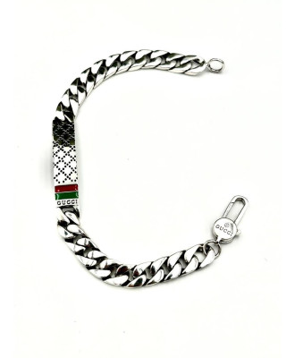 Срібний браслет Gucci AAA 925 проби колекції Military