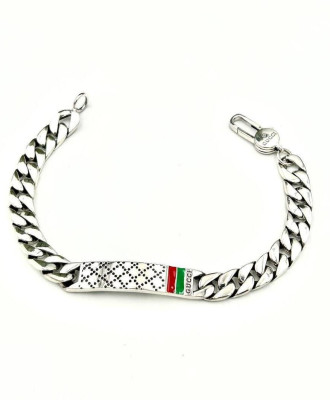 Срібний браслет Gucci AAA 925 проби колекції Military