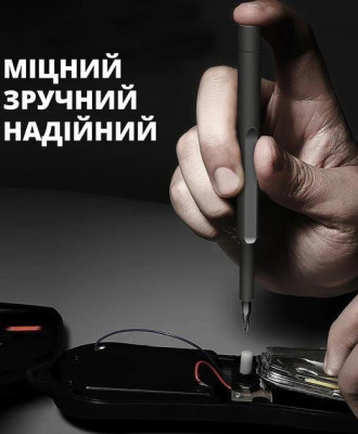 Подарочный набор магнитных бит - отверток с собственным дизайном 49в1
